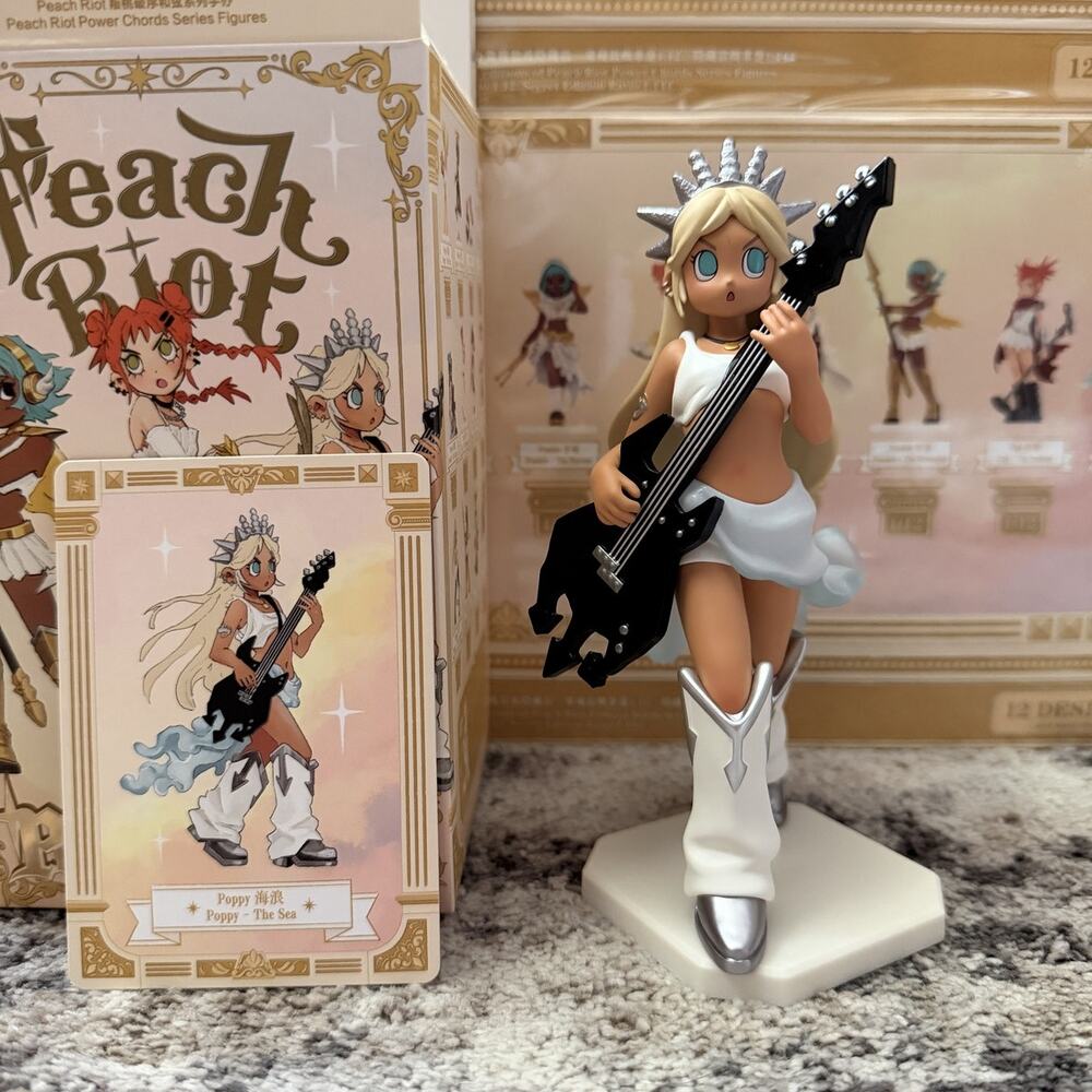 Pop Mart Peach Riot Power Chords Series - Poppy – The Sea